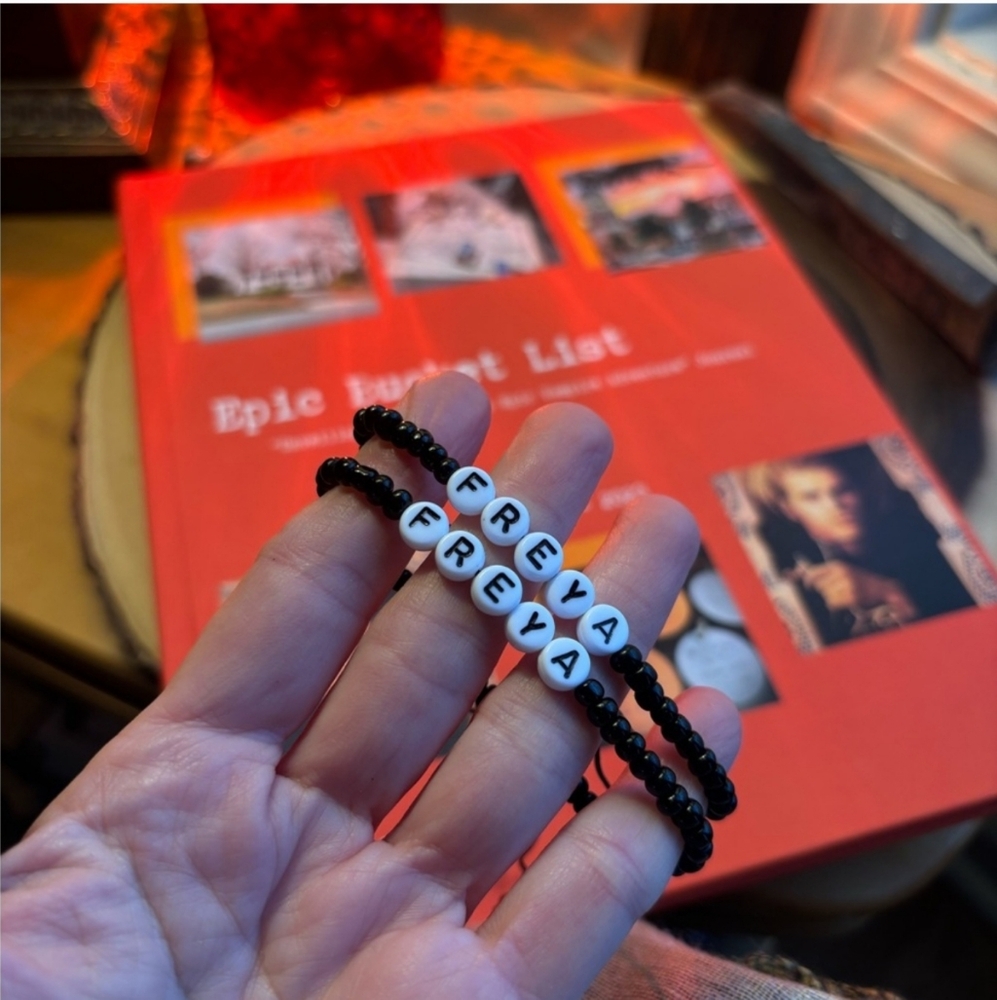 Freya TVD+ Friendship adjustable bracelet custom band PeacedbyAlise witch fun
